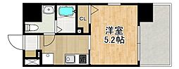 MODERN PALAZZO 諫早駅前 9階1Kの間取り