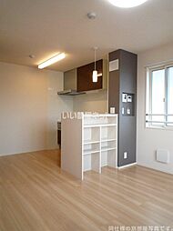 新潟県上越市藤巻10番22号の賃貸アパート 3階2LDKのリビング/ダイニング