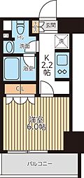 Ｃｉｔｙ　Ｌｕｘ　Ｔｏｂｅ 2階1Kの間取り