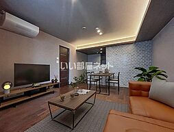 ウィズプラス三鷹 202 2階2LDKのリビング/ダイニング