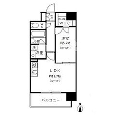 レジデンス悠海(上飯田) 5階1LDKの間取り