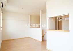 JR両毛線 駒形駅 徒歩19分の賃貸アパート 2階1LDKのリビング/ダイニング