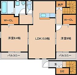 （仮称）新田3丁目新築アパート 201