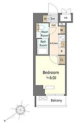 ＳＨＯＫＥＮ　Ｒｅｓｉｄｅｎｃｅ横浜鶴見V 10階1Kの間取り