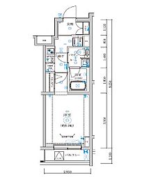 REGOLITH板橋本町 5階1Kの間取り