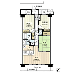 間取図画像 3LDK