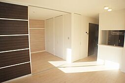 JR両毛線 栃木駅 徒歩5分の賃貸アパート 1階1LDKのリビング/ダイニング