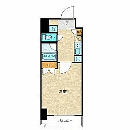 N-flats町田 1Kの間取図画像