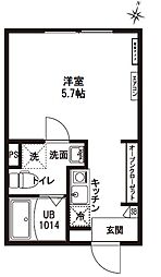 間取図画像 ワンルーム