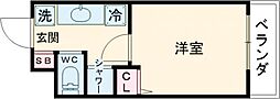間取図画像 1K