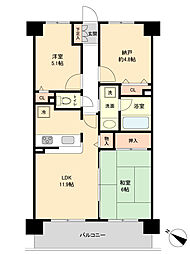 グラディート久米川 2SLDKの間取図画像
