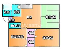 アーバン武田101 3DKの間取図画像