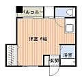 スプリングハイツ中洲2階3.8万円