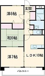 ベロウ藏 3LDKの間取図画像