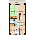 昭和マンション古川南4階4.2万円
