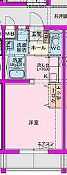 FUKUNASU EHIRAHIGASIMACHI ワンルームの間取図画像