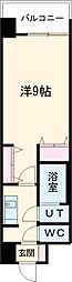 GLUCKMAISONS-SAKAIXVI 1Kの間取図画像