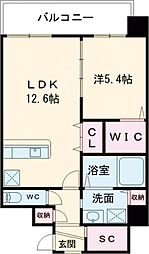 RISO CORE 1LDKの間取図画像
