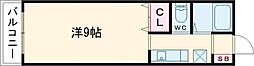 CSAp 1Kの間取図画像
