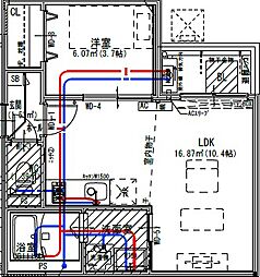 Jack matobaV 1LDKの間取図画像