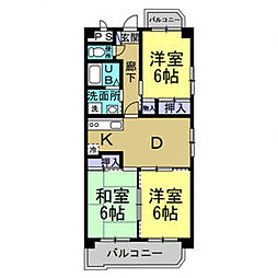 SOLE加木屋 3LDKの間取図画像