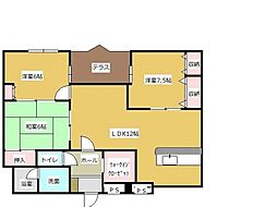 レイ・ブリック東水町 3LDKの間取図画像