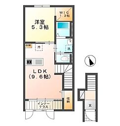 ルミエール横塚 1LDKの間取図画像