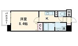 上益城郡御船町大字小坂マンション 1Kの間取図画像