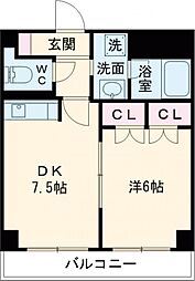 TSCaSaSecondo 1LDKの間取図画像