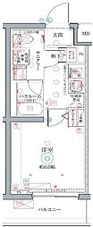 クレヴィスタ井荻 1Kの間取図画像