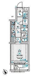 調布市上石原1丁目マンション 1Kの間取図画像