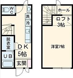 LOFT SOLALA 1SDKの間取図画像