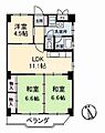 真締川ハイツ5階4.8万円
