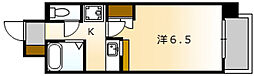 ESTATEBENEFIT5フルタ 1Kの間取図画像