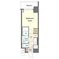 S-RESIDENCE植田asolea(アソレア) FR・家具家電キャンペーン実4階6.6万円