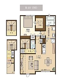 ユーソニアン柏崎・松波A 1LDKの間取図画像
