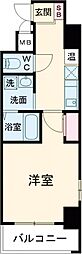 ロイズグラン神戸下沢通 1Kの間取図画像