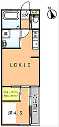 STRADAB 1LDKの間取図画像