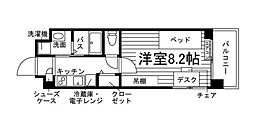 Uni E'meal大分大学前 1Kの間取図画像
