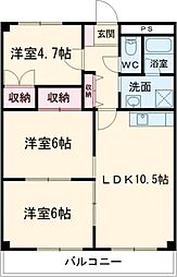 Li.sa 3LDKの間取図画像