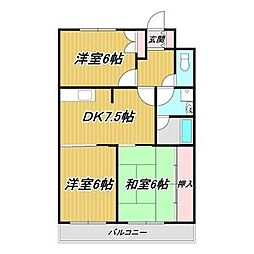 NORTHLAND1 3DKの間取図画像