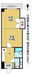 ロイヤルグランデ120 2Kの間取図画像