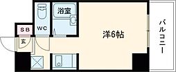 シャトル西神戸 ワンルームの間取図画像