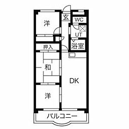 メゾン・エスポワール 3LDKの間取図画像
