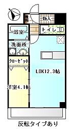 M'sドリーム10 1LDKの間取図画像