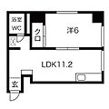 ヴィラフォレスタ3階6.3万円