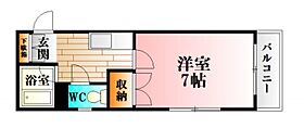3階 / 1K / 23.27㎡
