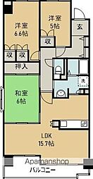 サーパス東吉野 3LDKの間取図画像