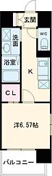 KSK南小倉コアプレイス 1Kの間取図画像