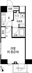 DeLCCSIKEBUKURO 1Kの間取図画像